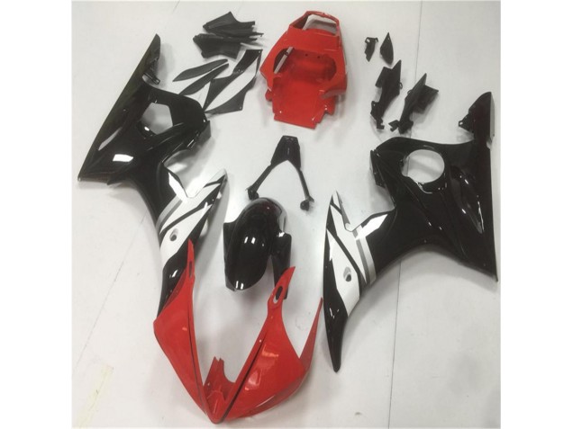 Cheapest 2003-2005 Red Black White Yamaha YZF R6 Motorbike Fairings Canada Cheapest 2003-2005 Red Black White Yamaha YZF R6 Motorbike Fairings Canada