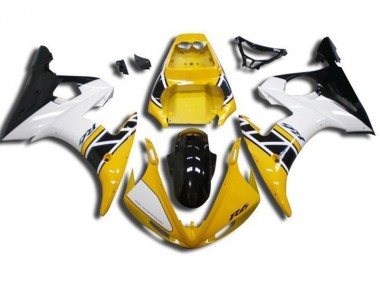Cheapest 2003-2005 Yellow Yamaha YZF R6 Bike Fairings Canada