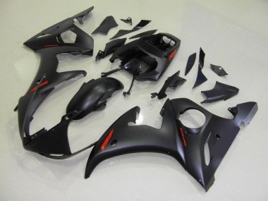 Cheapest 2003-2005 Matte Black Red Decals Yamaha YZF R6 Motorbike Fairing Canada