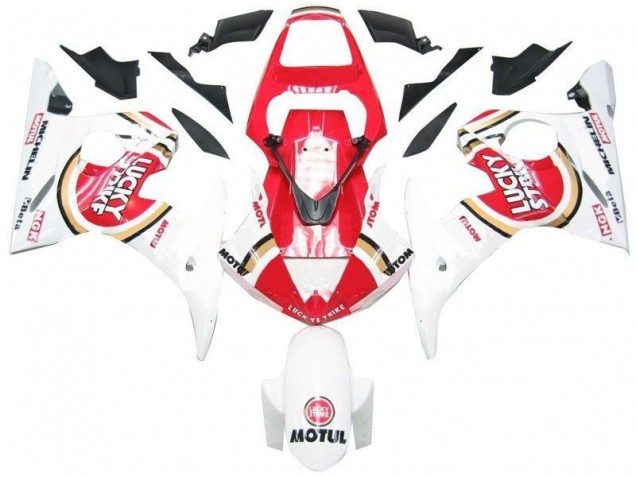 Cheapest 2003-2005 White Red Lucky Strike Yamaha YZF R6 Replacement Fairings Canada Cheapest 2003-2005 White Red Lucky Strike Yamaha YZF R6 Replacement Fairings Canada