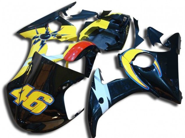 Cheapest 2003-2005 Number 46 Yamaha YZF R6 Bike Fairing Kit Canada Cheapest 2003-2005 Number 46 Yamaha YZF R6 Bike Fairing Kit Canada