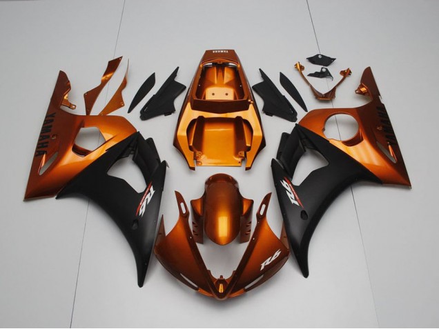 Cheapest 2003-2005 Brown and Matte Black Yamaha YZF R6 Bike Fairings Canada Cheapest 2003-2005 Brown and Matte Black Yamaha YZF R6 Bike Fairings Canada