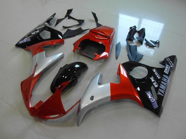 Cheapest 2003-2005 Orange Silver Black Yamaha YZF R6 Bike Fairings Canada Cheapest 2003-2005 Orange Silver Black Yamaha YZF R6 Bike Fairings Canada
