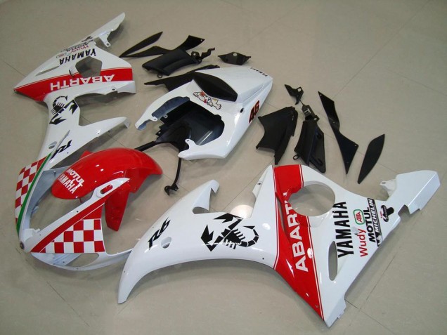 Cheapest 2003-2005 Red White Yamaha YZF R6 Motorcyle Fairings Canada Cheapest 2003-2005 Red White Yamaha YZF R6 Motorcyle Fairings Canada