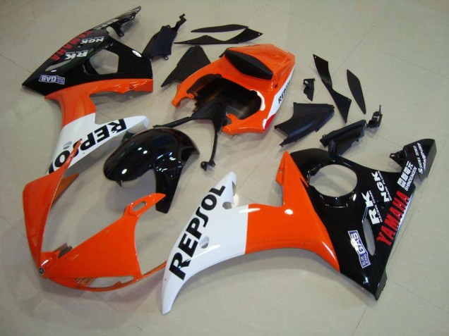 Cheapest 2003-2005 Repsol Yamaha YZF R6 Motorcycle Fairings Kit Canada Cheapest 2003-2005 Repsol Yamaha YZF R6 Motorcycle Fairings Kit Canada