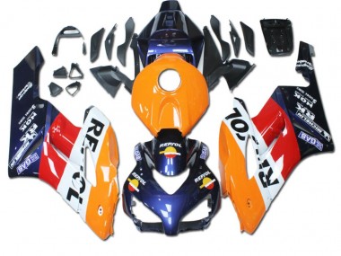 Cheapest 2004-2005 Orange Red Blue Repsol Honda CBR1000RR Bike Fairing Canada