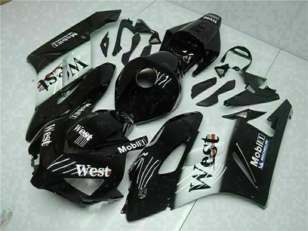 Cheapest 2004-2005 Black West Honda CBR1000RR Replacement Motorcycle Fairings Canada