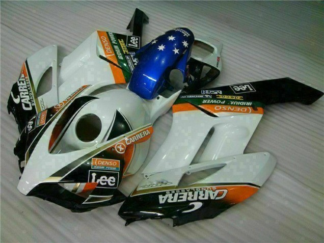 Cheapest 2004-2005 White Blue Honda CBR1000RR Replacement Fairings Canada Cheapest 2004-2005 White Blue Honda CBR1000RR Replacement Fairings Canada
