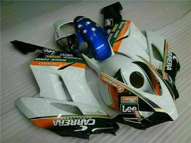 Cheapest 2004-2005 White Blue Honda CBR1000RR Replacement Fairings Canada Cheapest 2004-2005 White Blue Honda CBR1000RR Replacement Fairings Canada