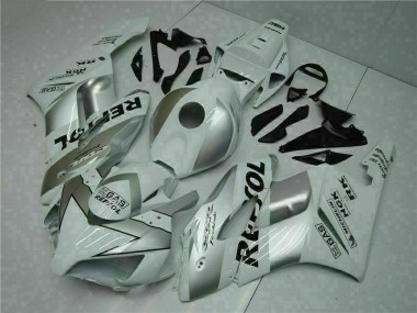 Cheapest 2004-2005 Silver White Repsol Honda CBR1000RR Motorcylce Fairings Canada
