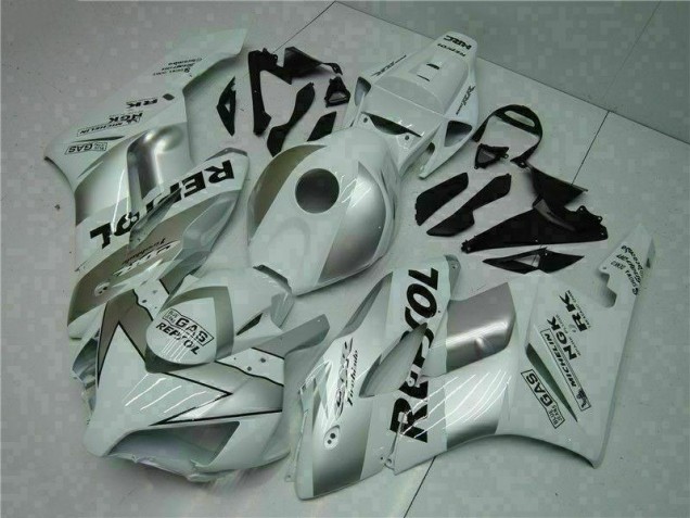 Cheapest 2004-2005 Silver White Repsol Honda CBR1000RR Motorcylce Fairings Canada
