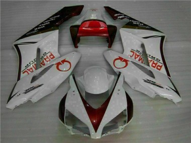 Cheapest 2004-2005 White Red Honda CBR1000RR Moto Fairings Canada