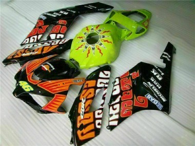 Cheapest 2004-2005 Orange Green Honda CBR1000RR Motor Fairings Canada