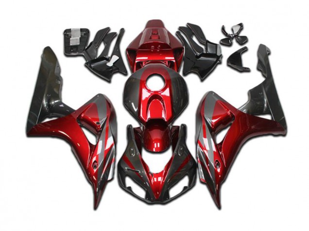 Cheapest 2004-2005 Candy Red Grey Black Honda CBR1000RR Bike Fairings Canada