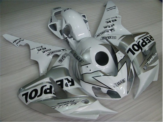 Cheapest 2004-2005 White Silver Black Repsol Honda CBR1000RR Replacement Fairings Canada Cheapest 2004-2005 White Silver Black Repsol Honda CBR1000RR Replacement Fairings Canada