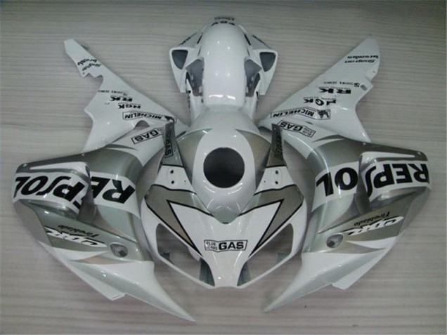 Cheapest 2004-2005 White Silver Black Repsol Honda CBR1000RR Replacement Fairings Canada Cheapest 2004-2005 White Silver Black Repsol Honda CBR1000RR Replacement Fairings Canada