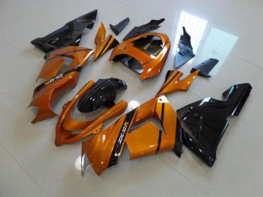 Cheapest 2003-2005 Gold Black Kawasaki ZX10R Bike Fairing Canada