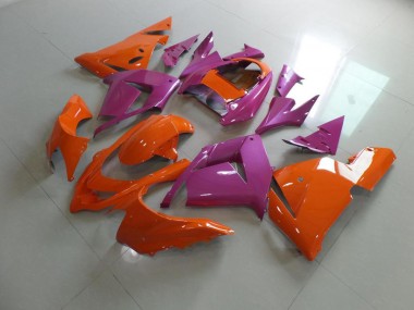 Cheapest 2003-2005 Orange and Pink Kawasaki ZX10R Motorcycle Bodywork Canada