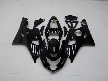 Cheapest 2004-2005 Glossy Black Suzuki GSXR 600/750 Bike Fairing Kit Canada