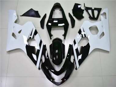 Cheapest 2004-2005 White Black Suzuki GSXR 600/750 Motor Fairings Canada
