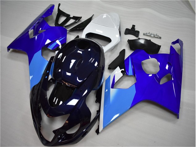 Cheapest 2004-2005 Blue White Suzuki GSXR 600/750 Bike Fairing Kit Canada Cheapest 2004-2005 Blue White Suzuki GSXR 600/750 Bike Fairing Kit Canada
