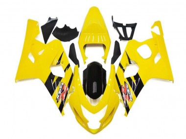 Cheapest 2004-2005 Yellow Black Suzuki GSXR 600/750 Motorbike Fairings Canada