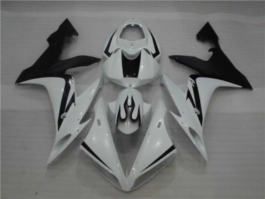 Cheapest 2004-2006 White Black Flame Yamaha YZF R1 Motor Fairings Canada
