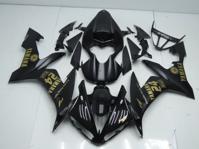 Cheapest 2004-2006 Red Matte Black Gold Yamaha YZF R1 Motorcycle Fairing Canada