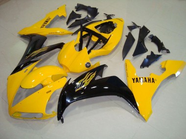 Cheapest 2004-2006 Yellow Black Flame Yamaha YZF R1 Replacement Motorcycle Fairings Canada