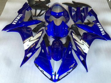 Cheapest 2004-2006 Glossy Blue White Yamaha YZF R1 Bike Fairing Kit Canada