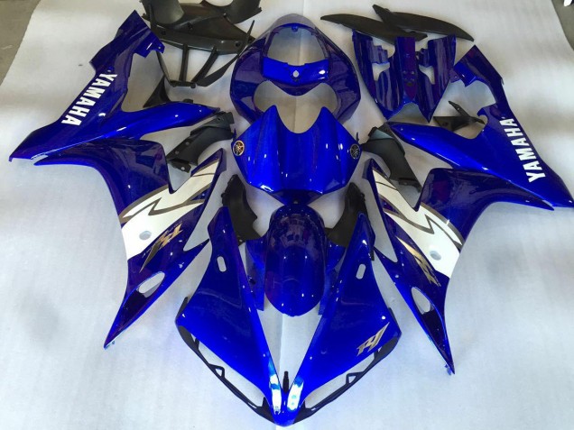 Cheapest 2004-2006 Glossy Blue White Yamaha YZF R1 Bike Fairing Kit Canada Cheapest 2004-2006 Glossy Blue White Yamaha YZF R1 Bike Fairing Kit Canada