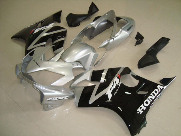 Cheapest 2004-2007 Black Silver Honda CBR600 F4i Motorcycle Fairing Canada