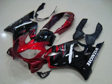 Cheapest 2004-2007 Candy Red Black Honda CBR600 F4i Motorcycle Fairing Kit Canada