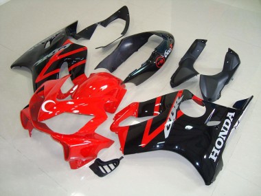 Cheapest 2004-2007 Black Red Honda CBR600 F4i Motor Fairings Canada
