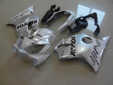 Cheapest 2004-2007 White Repsol Honda CBR600 F4i Motorcylce Fairings Canada