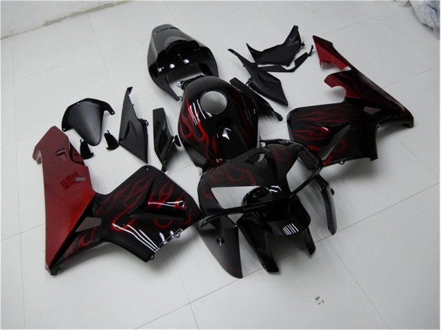 Cheapest 2005-2006 Red Flame Black Honda CBR600RR Bike Fairings Canada Cheapest 2005-2006 Red Flame Black Honda CBR600RR Bike Fairings Canada