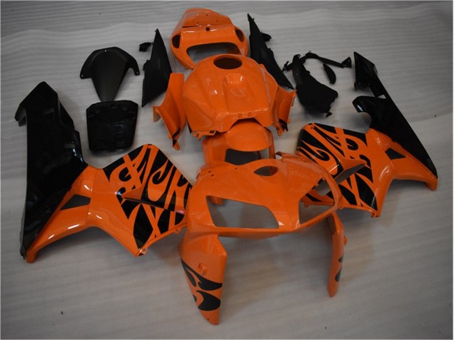 Cheapest 2005-2006 Orange Black Honda CBR600RR Motorbike Fairing Canada