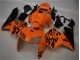Cheapest 2005-2006 Orange Black Honda CBR600RR Motorbike Fairing Canada
