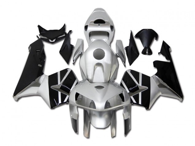 Cheapest 2005-2006 Silver Black Honda CBR600RR Motor Bike Fairings Canada Cheapest 2005-2006 Silver Black Honda CBR600RR Motor Bike Fairings Canada