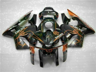 Cheapest 2005-2006 Black Orange BACARDI Honda CBR600RR Motorcycle Fairing Canada