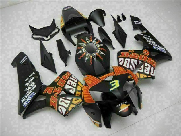 Cheapest 2005-2006 Black Honda CBR600RR Motorbike Fairing Canada