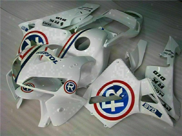Cheapest 2005-2006 White Honda CBR600RR Bike Fairings Canada Cheapest 2005-2006 White Honda CBR600RR Bike Fairings Canada
