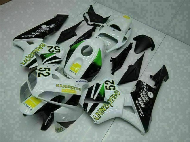 Cheapest 2005-2006 White Yellow Green 52 Honda CBR600RR Motorcycle Bodywork Canada