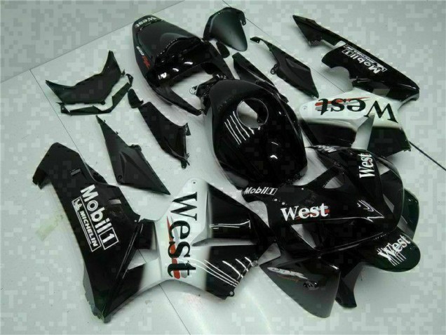 Cheapest 2005-2006 Black West Honda CBR600RR Motorbike Fairing Kits Canada