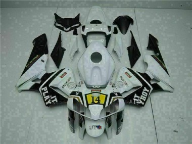 Cheapest 2005-2006 White Playboy 14 Honda CBR600RR Motorcycle Replacement Fairings Canada