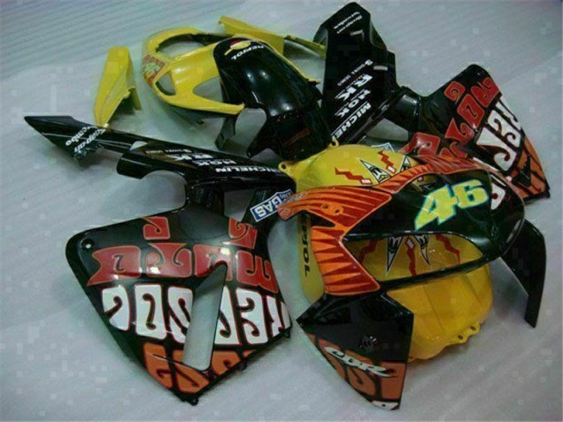 Cheapest 2005-2006 Black Red Yellow 46 Honda CBR600RR Motorcycle Fairing Canada