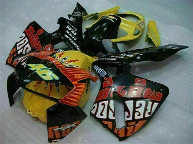 Cheapest 2005-2006 Black Red Yellow 46 Honda CBR600RR Motorcycle Fairing Canada
