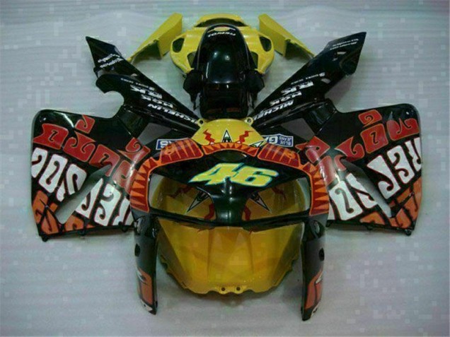 Cheapest 2005-2006 Black Red Yellow 46 Honda CBR600RR Motorcycle Fairing Canada
