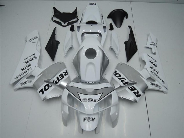 Cheapest 2005-2006 White Silver Black Repsol Honda CBR600RR Motorbike Fairing Canada Cheapest 2005-2006 White Silver Black Repsol Honda CBR600RR Motorbike Fairing Canada