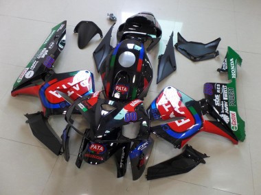 Cheapest 2005-2006 Black Red Pata Honda CBR600RR Motorbike Fairings Canada